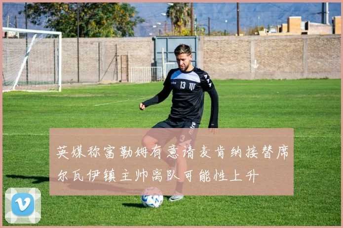 英媒称富勒姆有意请麦肯纳接替席尔瓦伊镇主帅离队可能性上升